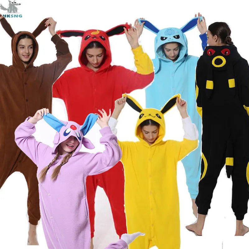 HKSNG Animal New Adult Kigurumi Onesie Pajamas Cute Costumes Unisex Party Jumpsuit Sleepwear Christmas Gift