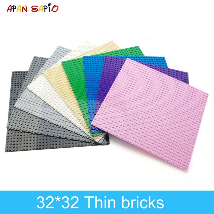 DIY Building Blocks Baseplate Figures Bricks 32x32 Dots Educational Creative Size Compatible With 3811 Toys for Children
