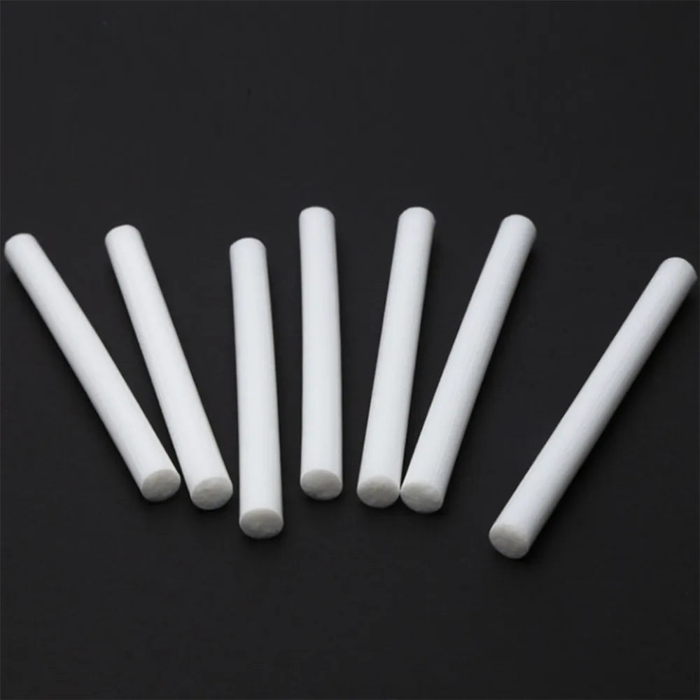 10 Pieces 8*150mm Humidifiers Filters Cotton Swab for USB Air Ultrasonic Humidifier Aroma Diffuser Replace Parts Can Be Cut