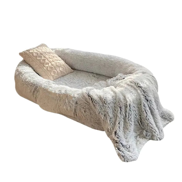 Factory Price Custom Size Luxury High Quality Comfortable Human Dog Bed