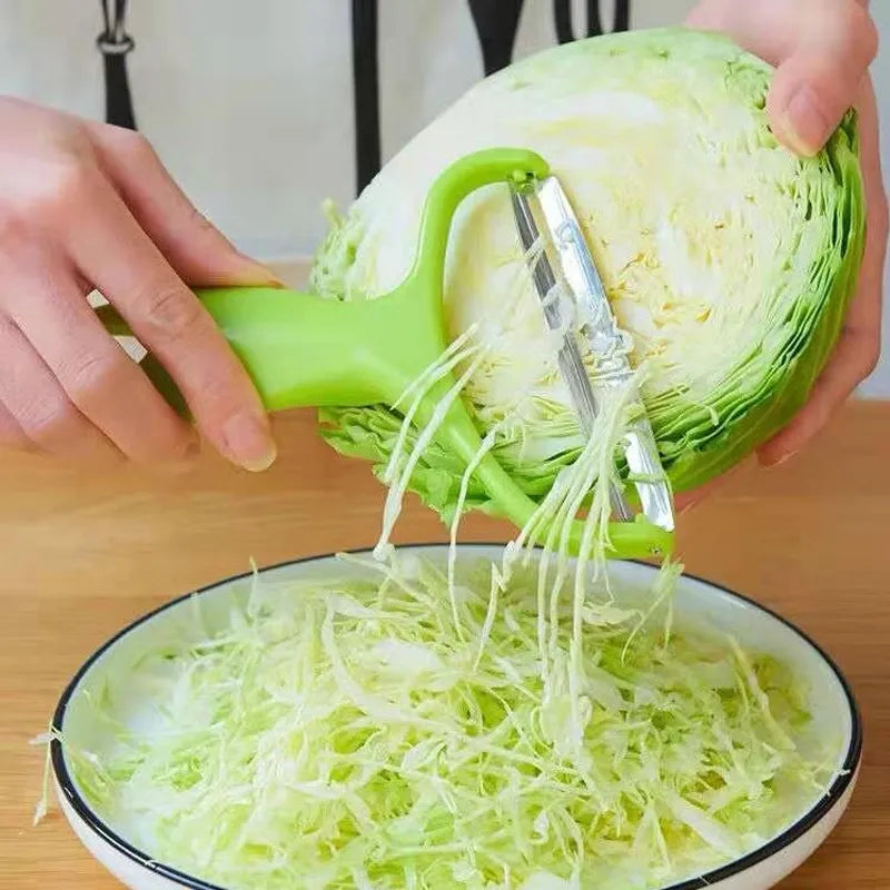 Peeler Vegetables Fruit Stainless Steel Knife Cabbage Graters Salad Potato Slicer Kitchen Accessories Cooking Tools Wide Mouth