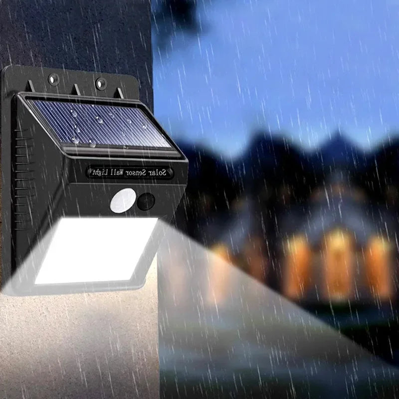 Solar Light  Motion Sensor Wall Light 30 LED Outdoor Solar Lamp Waterproof Solar Powered Sunlight Street Lamp Garden Decor