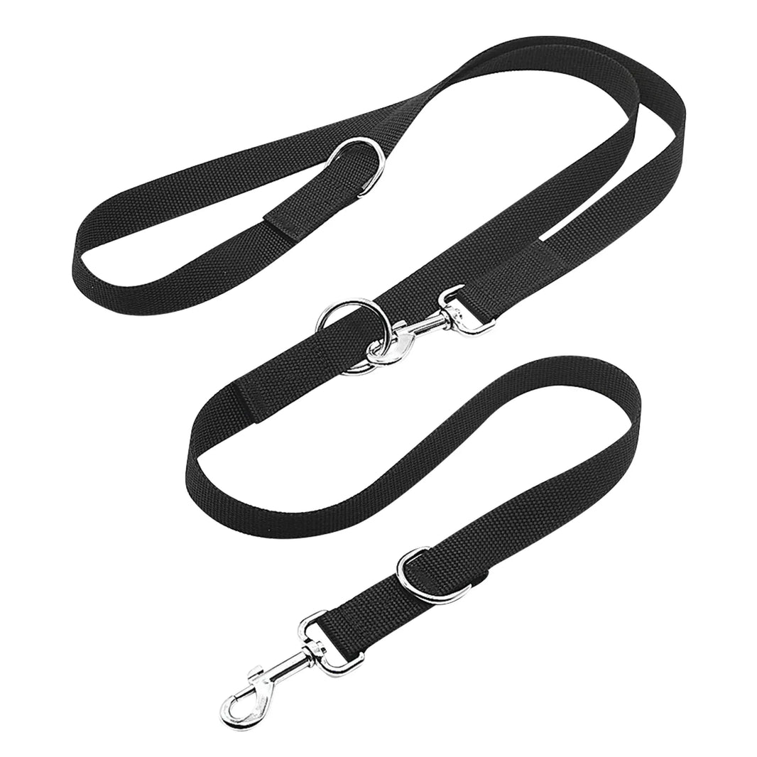 Dog Leash Premium Nylon Adjustable Multi Functional Puppies Hands Free Long Lasting Stable Cats Easy To Hold Training Washable