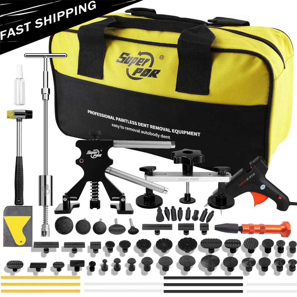 PDR Tools Dent Puller Lifter Paintless Hail Removal Repair Hammer Kits Car Dent Repair Tool with Tools bag