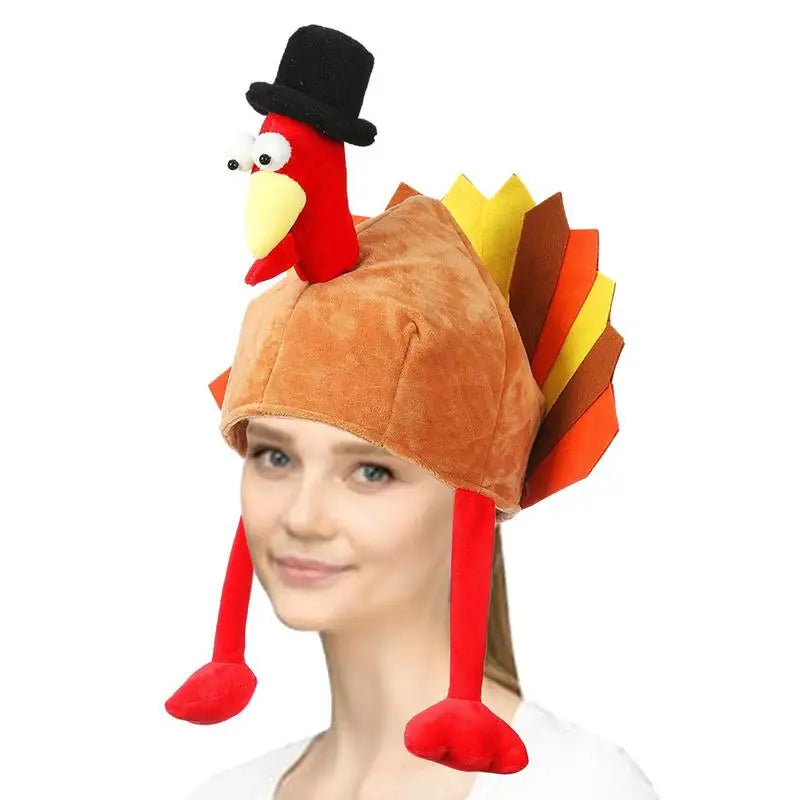Thanksgiving Turkey Hats Cute Turkey Hats For Role Play Thanksgiving Costume Accessory For Christmas Birthday Party Cosplay Play