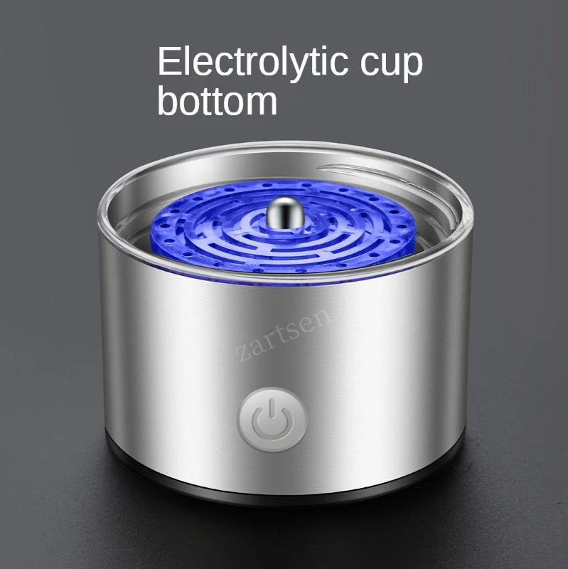 Hydrogen Rich Water Generator Japanese Alkaline Energy Glass bottle Anion Water Ionizer Anti Aging USB H2 Healthy smart cup