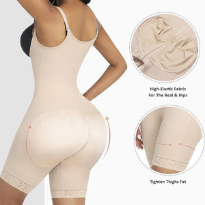 Shapewear for Women Open Bust Bodysuit Butt Lifter Body Shaper Tummy Control Shapewear