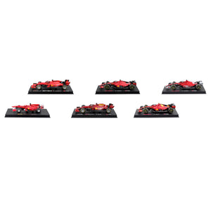 1:43 Ferrari Formula Racing Die-Cast Model 6-Pack