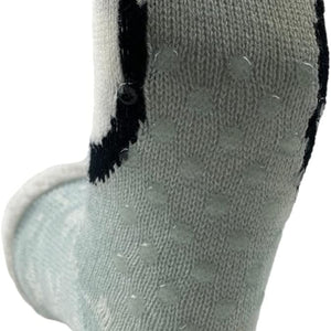 Sock Slippers for Women - 2 Pack Non Slip Socks - Fuzzy Socks Warm Socks with Grippers Sherpa Fleece Lined Thermal