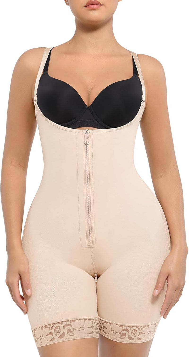 Shapewear for Women Open Bust Bodysuit Butt Lifter Body Shaper Tummy Control Shapewear