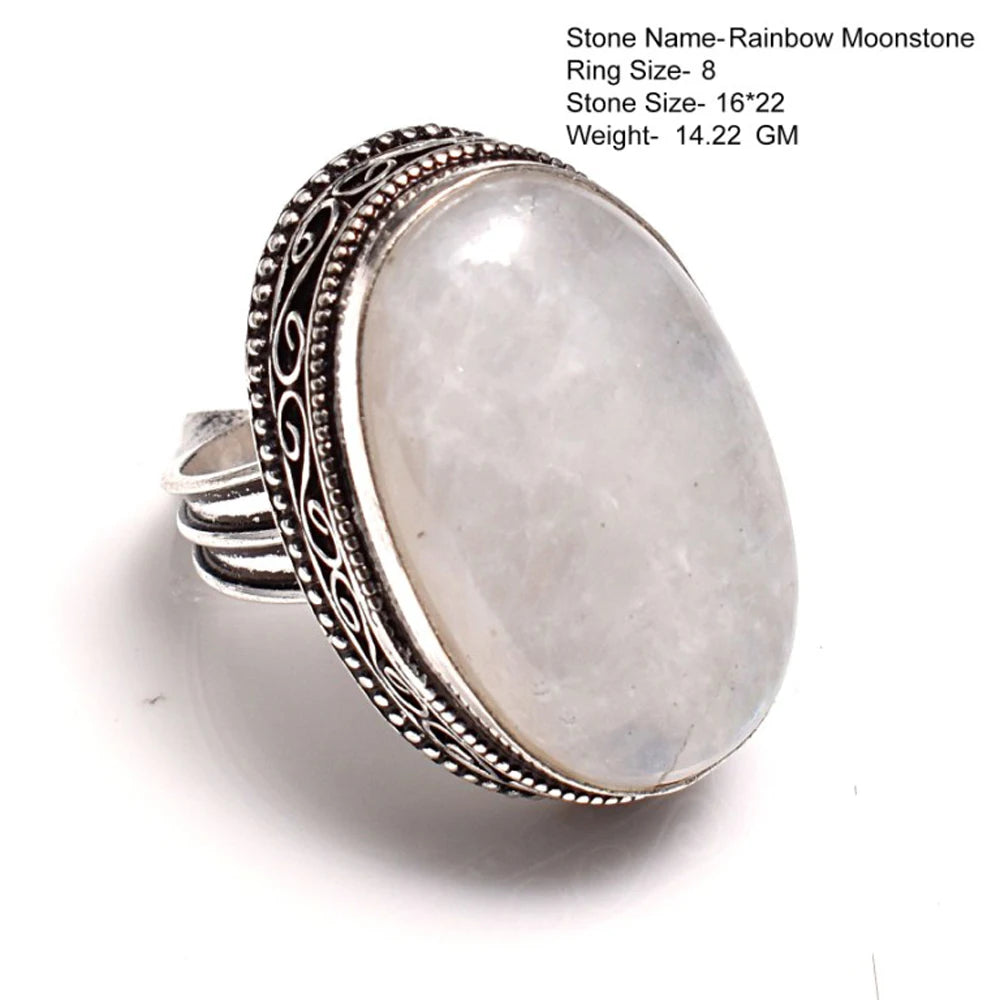 Genuine  Moonstone Jasper Agate gift