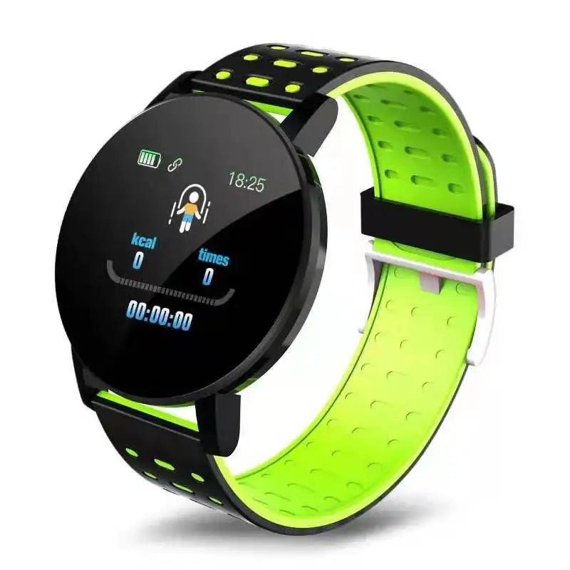 119 Plus Smart Watch Heart Rate Smart Man Wristband Sports Watches Waterproof Smartwatch Android Alarm Clock Wristwatches