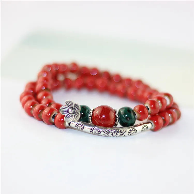 Miredo jewelry wholesale women's bracelets charms ceramic bracelete and bangles fashion accessory freeshipping #1259