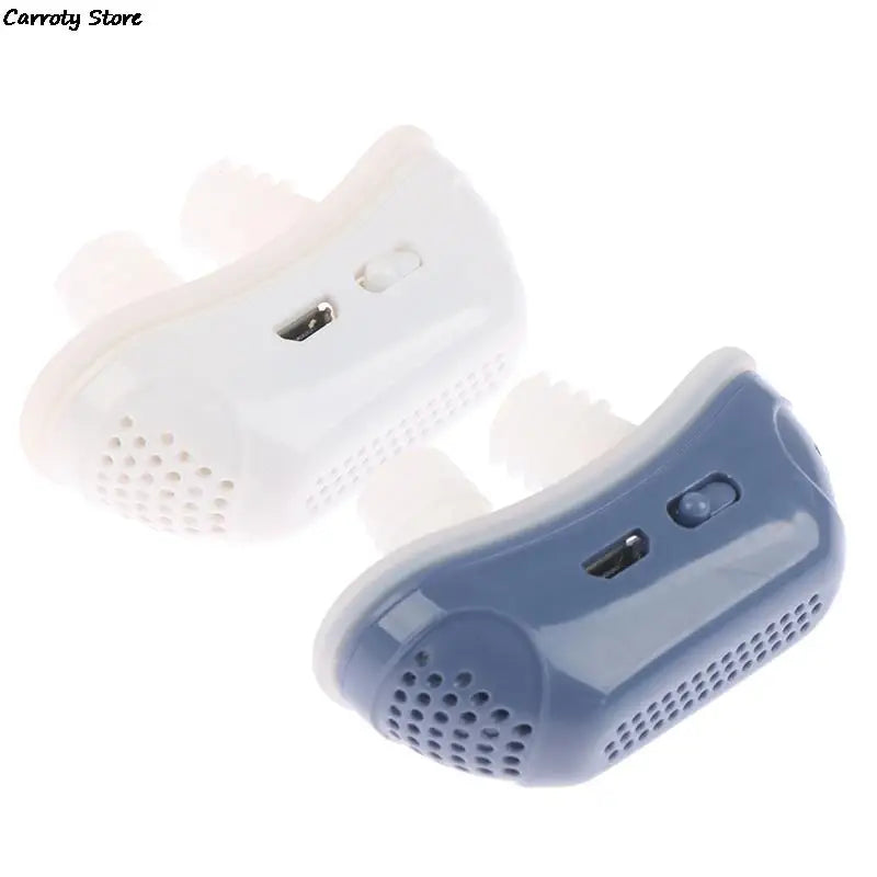 Electric Anti Snore Device Nose Clip Anti-Snoring Stopper Sleep Aid Care Machine