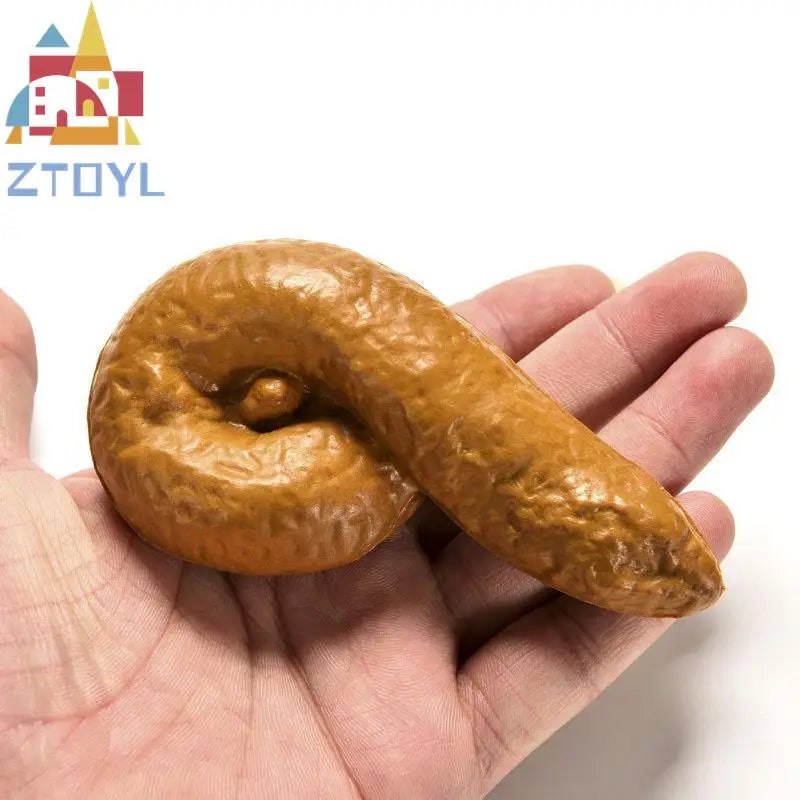 ZTOYL Amazing Turd Gag Gift Realistic Fake Turd Classic Joke Funny Gadgets Fake Dog Poop Toys Party Supplies