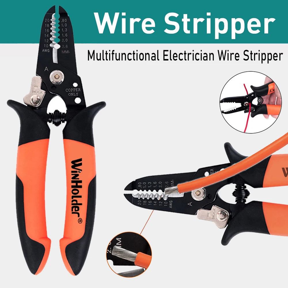 Wire Stripper Pliers Automatic Stripping Cutter Cable Wire Crimping Electrician Repair Tools Wire Stripper Tool hand tools