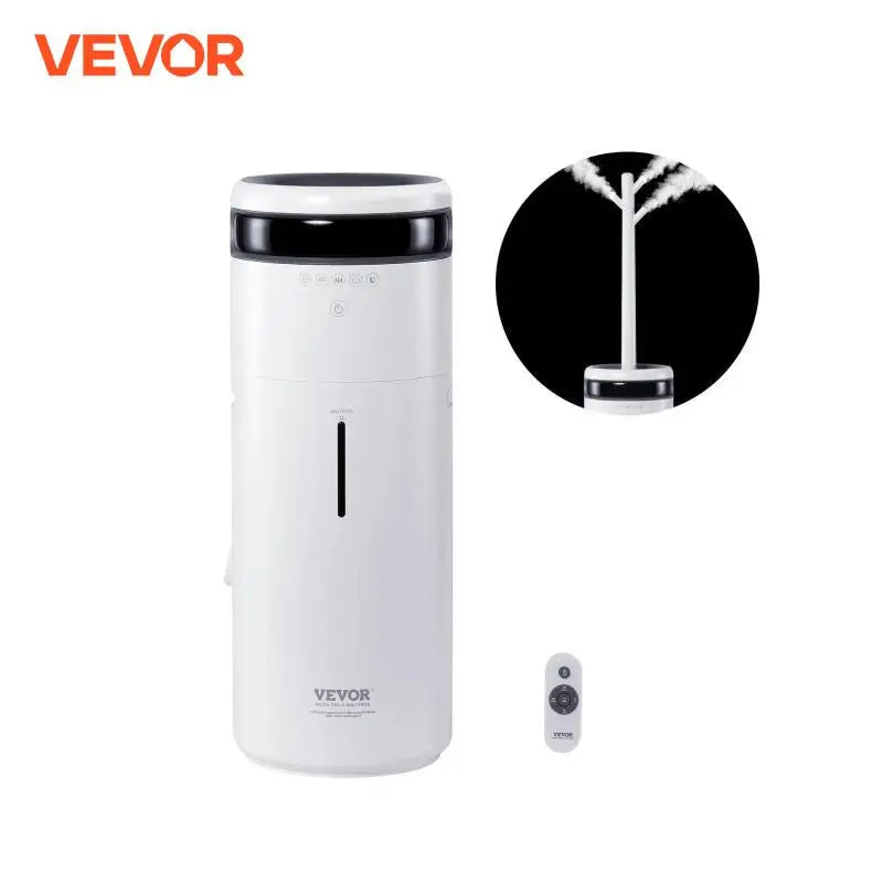 VEVOR Humidifier for Home Large Room Commercial Humidifier for Whole House 16L Water Tank 12h Timer Auto Shut-Off Greenhouse