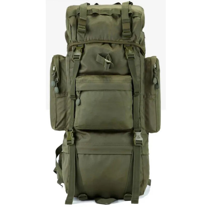 70L Large Capacity Men Backpack Military Backpack High Quality Waterproof Thickened Oxford Backpacks Men's Military Travel Bag