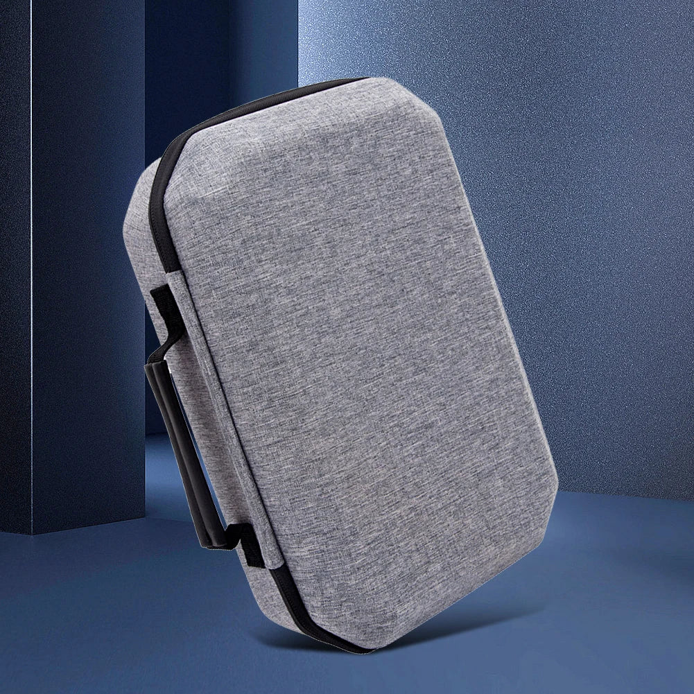 Protective Bag with Lens Cover Waterproof Travel Home Storage Bag Shockproof Mesh Pocket for Meta Quest 3 VR Headset Accessories