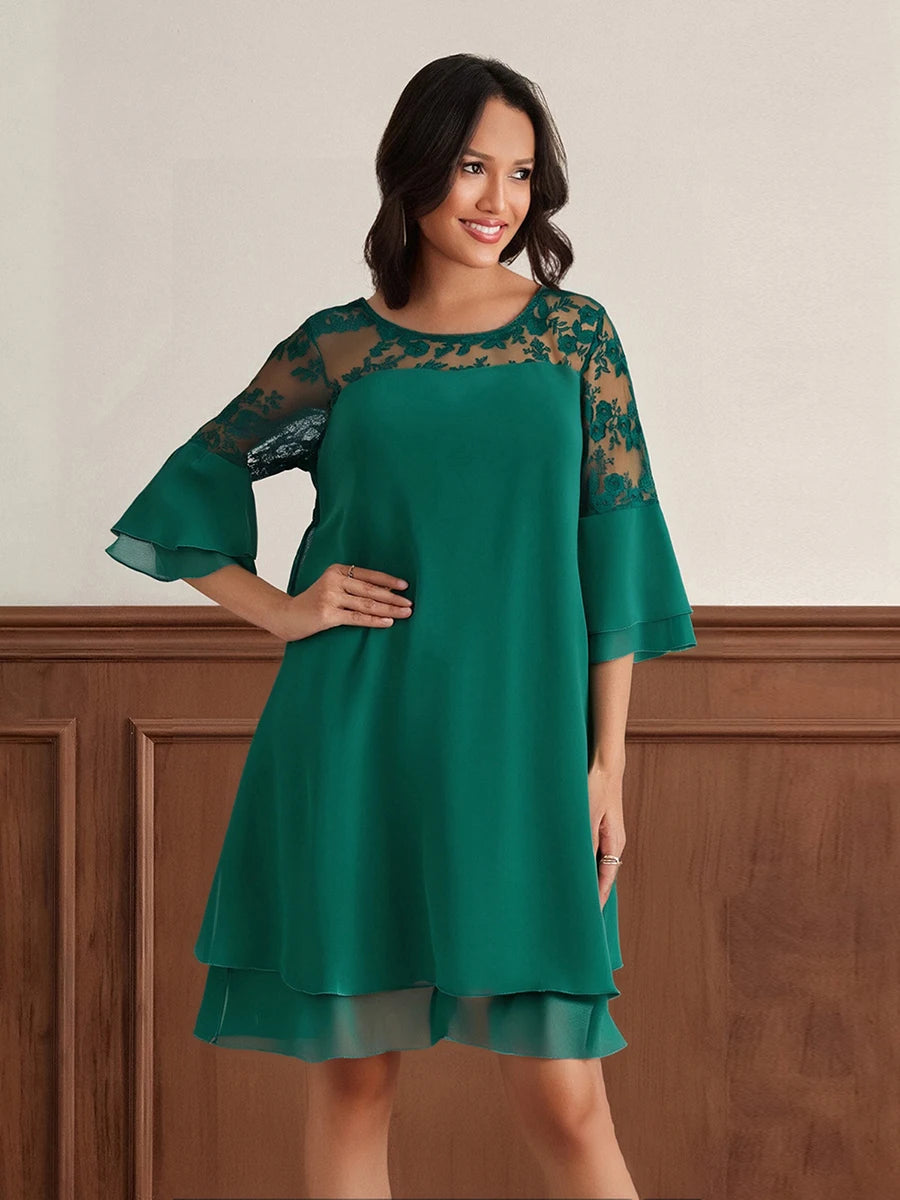 Women s Plus Size Boho Chic Maxi Dress with Off Shoulder Ruffle Detail and Floral Embroidery - Summer Beach Party Dress