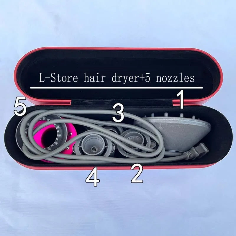 Travel Hair Dryer Case Storage Protection Dustproof Organizer Box For Dyson Supersonic Hot PU leather Hair Dryer Portable