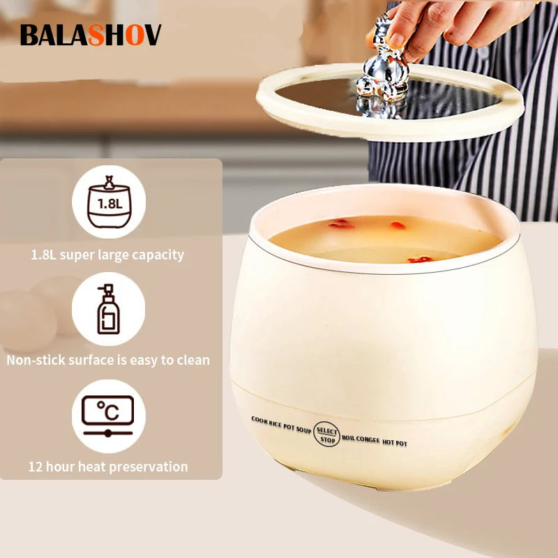 1.7L Electric Rice Cooker Single Double Layer 2-3 People MultiCooker 220V  Smart Mechanical Rice Cookers For Home Dormitory