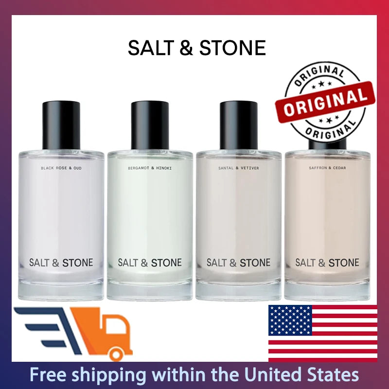 SALT & STONE Body Mist Skincare Infused Perfume Hair Body Spray for Women and Men 3.4 oz Original Lasting Oriental Woody Perfume