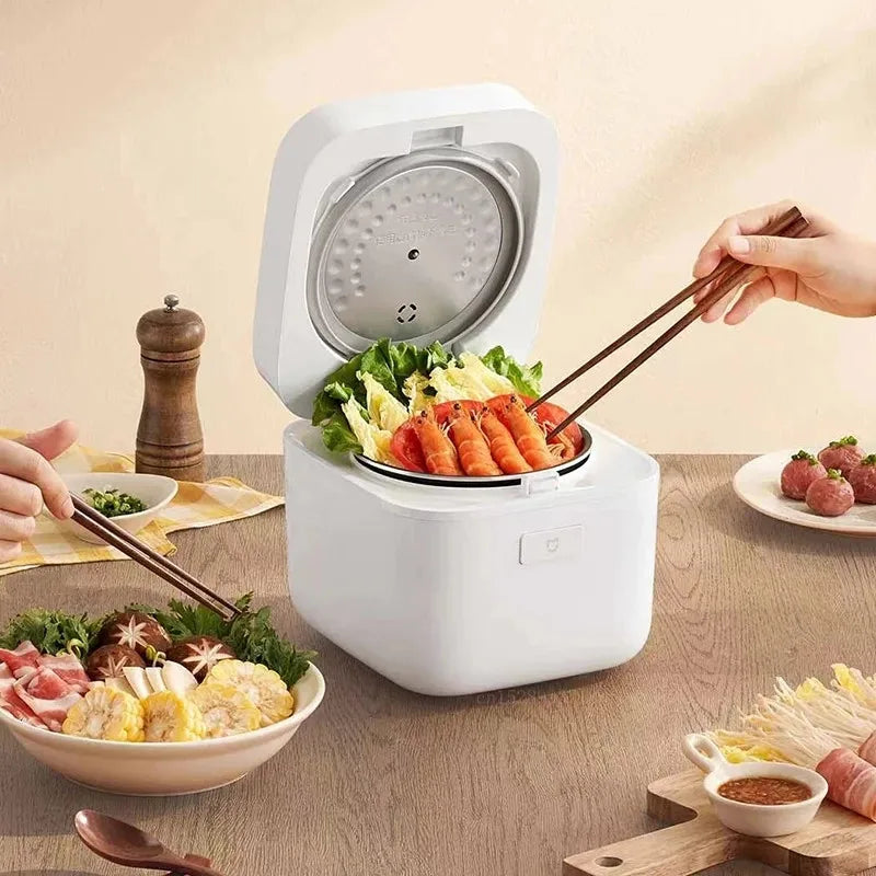 Xiaomi 1.5L Rice Cooker 2  Electric Heating Plate with Touch Panel Mini Smart Rice Cooking 1-2 People Small Electric Rice Cooke