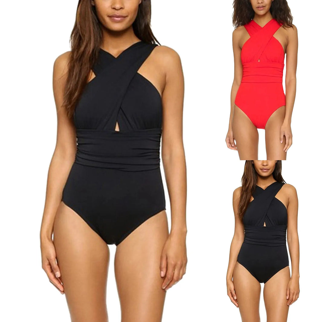 Bikini 2024 Women Waist Padded Solid Backless Women Bikini High Swimwear Swimwears купальники жіночий 2024