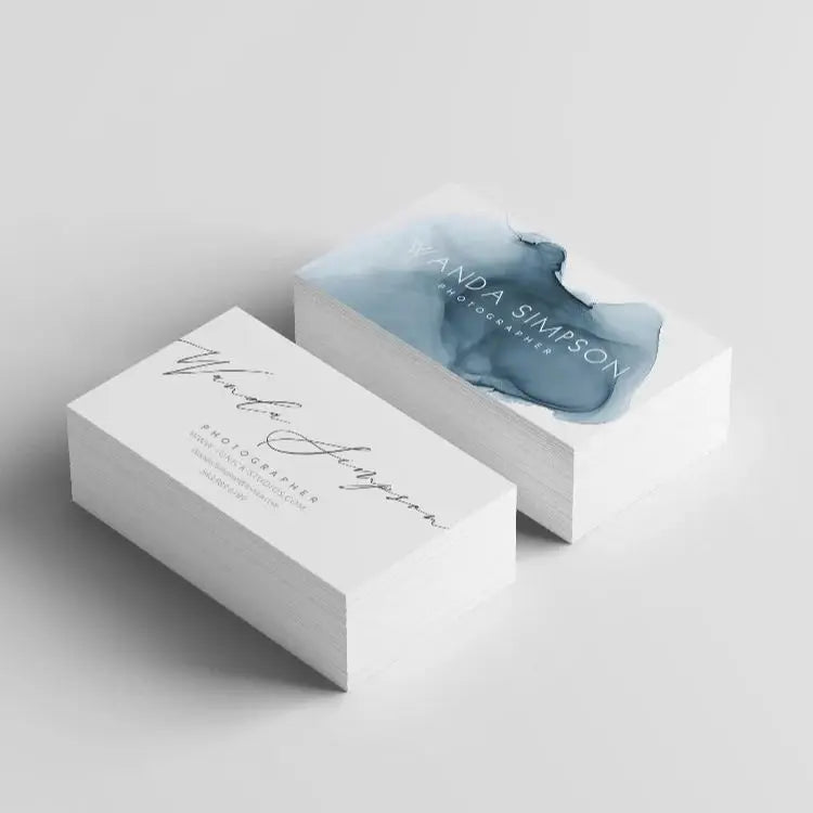 Custom Business Card Thank You Postcard Print Personalized Brand LOGO Design Baby Shower Wedding Invitation Menu Decoration DIY