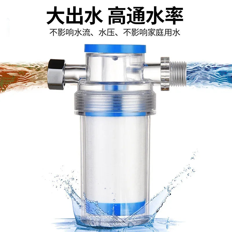 Universal Water Pipe Filter Shower Replacement PP Cotton Washing Machine Faucets Bath Sprayer Purification Bathroom Accessorys