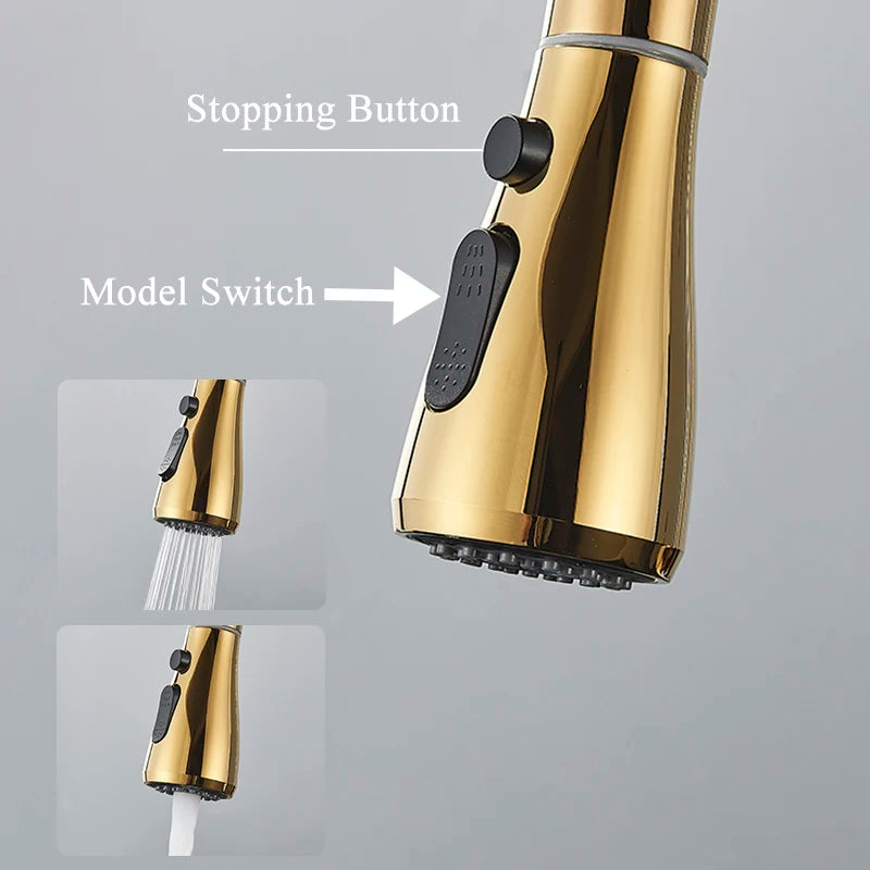 Smart Sensor Pure Water Kitchen Faucet 2 Models Spout Taps Deck Mount Daul Handle Filtered Cold Hot Water Mixer Washing Crane