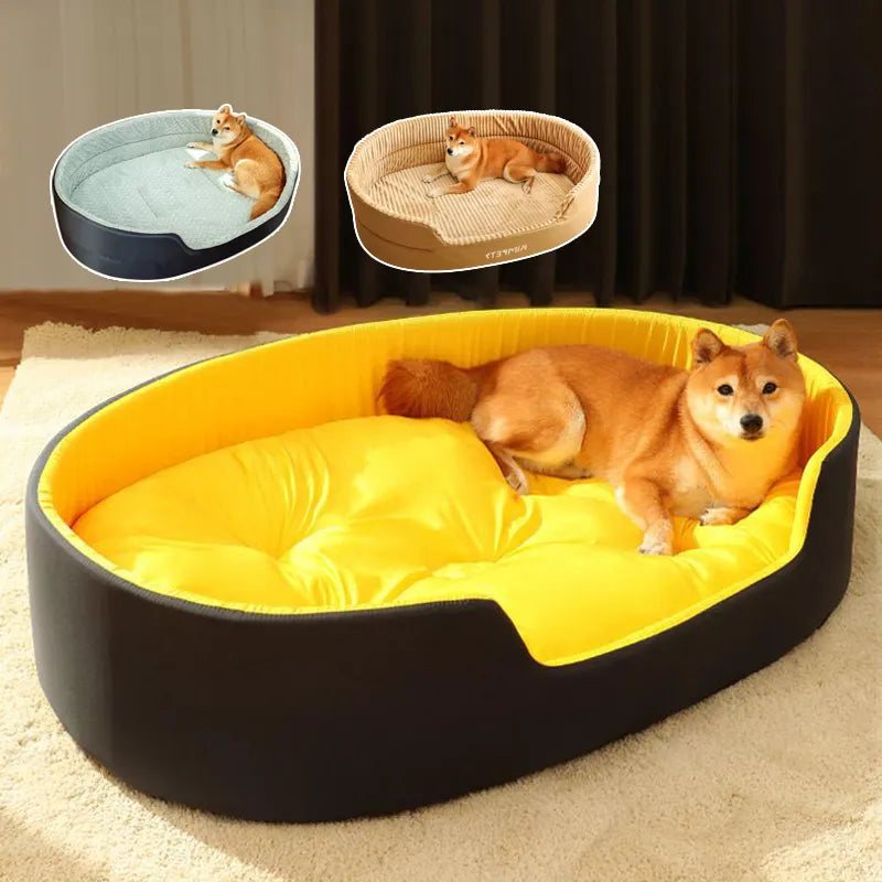 Pet Dog Bed Four Seasons Universal Big Size Extra Large Dogs House Sofa Kennel Soft Pet Dog Cat Warm Bed S-XXL Pet Accessories