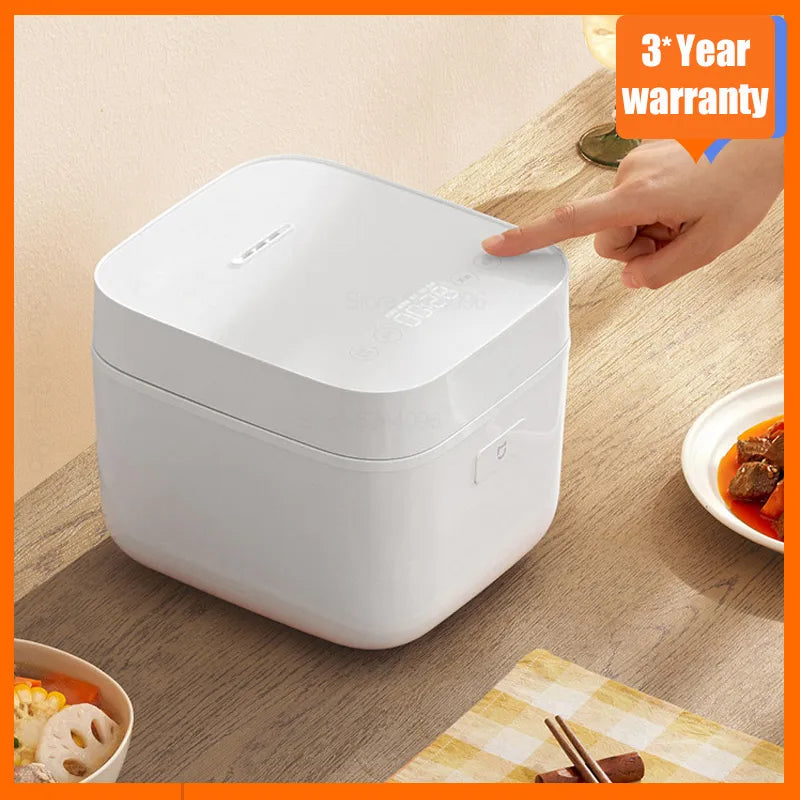 Xiaomi 1.5L Rice Cooker 2  Electric Heating Plate with Touch Panel Mini Smart Rice Cooking 1-2 People Small Electric Rice Cooke