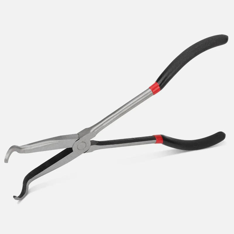 11 Inch Round-mouthed Pliers Spark Plug Wrench Professional Connector Pliers Anti-slip Handle Designed Automotive Repair Tools
