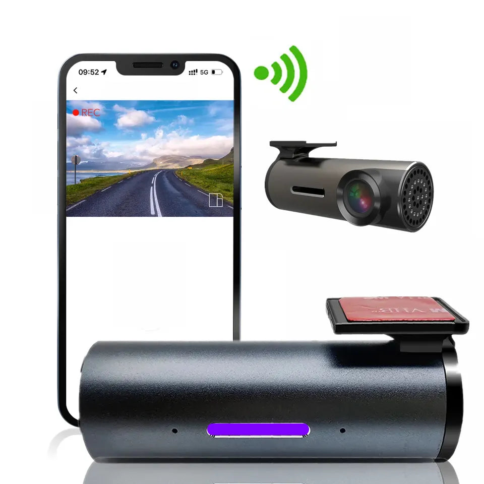 Wifi Dash Camera 1080P Car DVR 360 Degree Wifi Dashcam Auto Recorder Video DashCam 24H Parking Monitor Black Box Car Camera APP