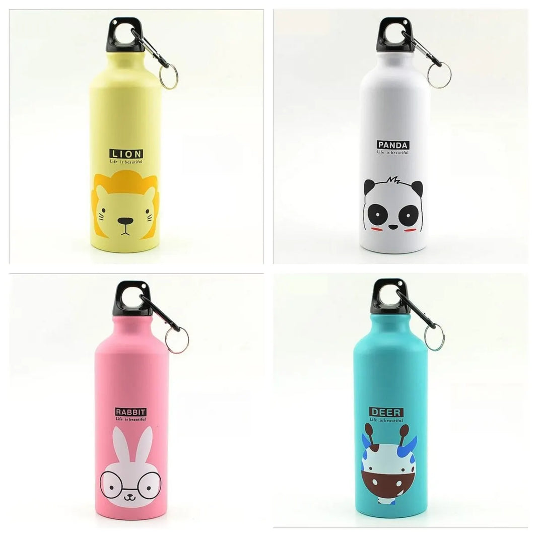 ZK20 Bolttle Lovely Animals Creative Gift Outdoor Portable Sports Cycling Camping Hiking Bicycle School Kids Water Bottle