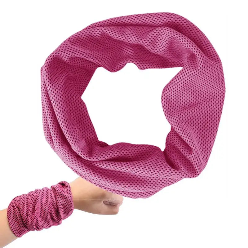 Cooling Towels Quick Dry Cool Wrist Towel Microfiber Sports Towel Wristband Breathable Sweat Rag Soft Gym Towel For Sports Yoga