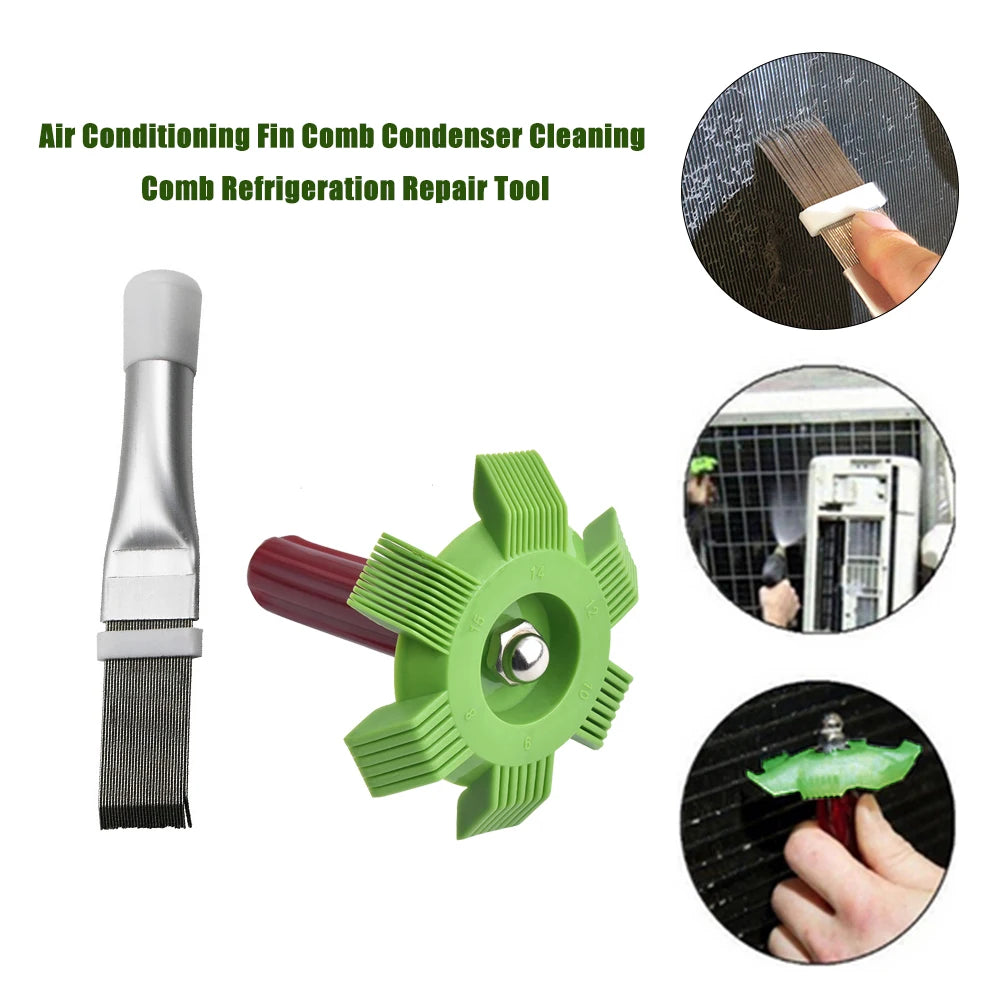 Air Conditioner Fin Cleaning Tools Universal Radiator Fin Repair Comb Auto Cooling System Cleaning Tools Evaporator Repair Kit