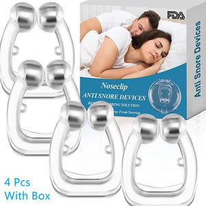 MagnoSleep Anti-Snore Nose Clip: Magnetic, Easy-Breathe Solution for I –  Intrigue8