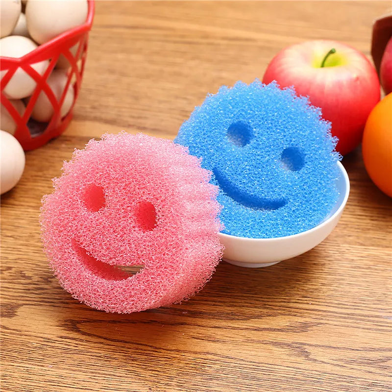 8/4PCS Creativity Household Magic Dishwashing Sponge Kitchen Bathroom Migic Cleaning Wipe Strong Scouring Pad Miracle Sponge