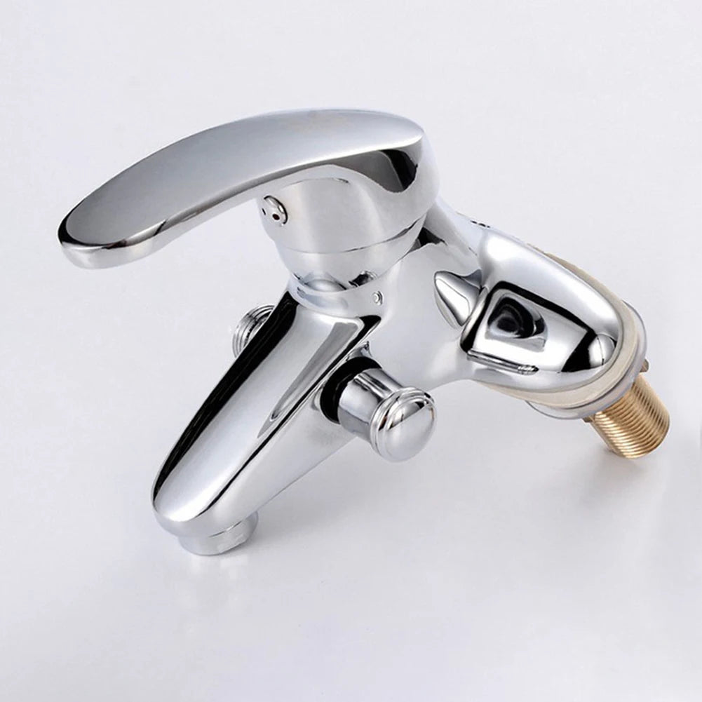 Wash Basin Faucet Side Open 2 Ways With Copper Ceramic Spool Hot And Cold Basin Tap Mixer Dual-use Faucet Basin Shower Faucet