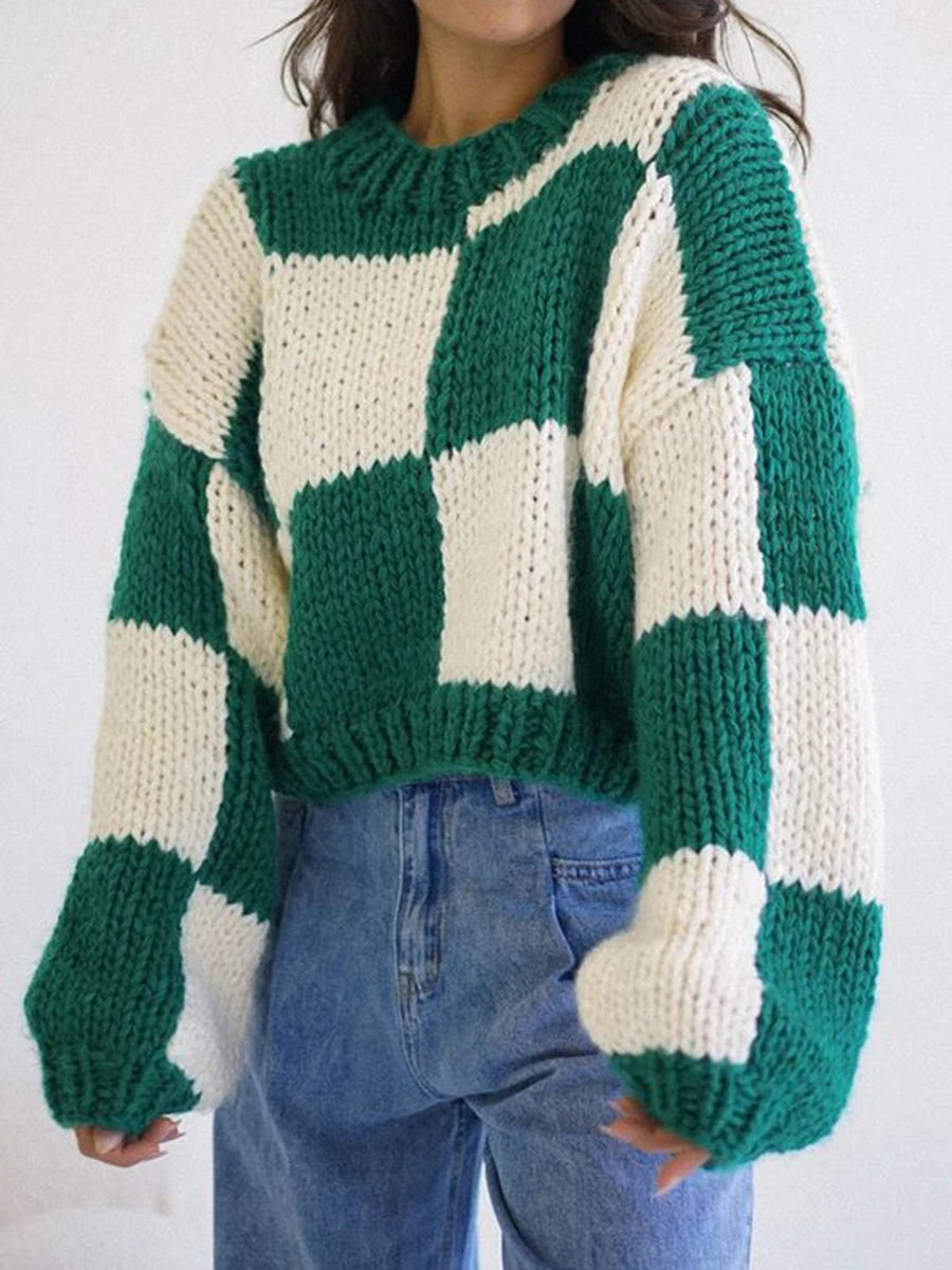 Cozy Oversized Hoodies Stylish Color Block Sweatshirts Casual Loose Fit Pullover Tops for Winter Fashion Trends