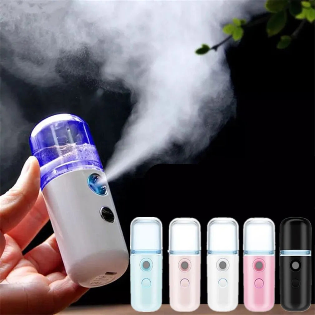 Nano Spray Moisturizer Portable Rechargeable USB Mini Home Car Water Replenishment Meter Durable Water Spraryer Air Humidifier