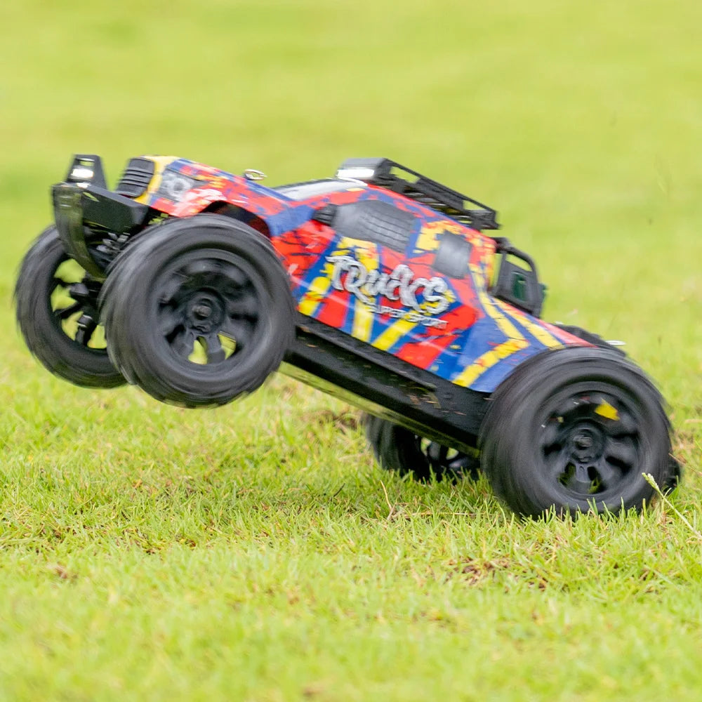 JIUSI RC Car PT14R MT14R 1/14 Brushless 80km/h 2.4G Remote Control 4WD Racing Car 3S 35C 2200mAh High Speed Off-road RC Truck