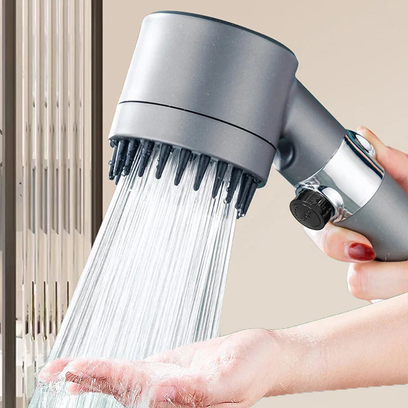 3 Modes Shower Head High Pressure Showerhead Portable Filter Rainfall Faucet Tap Bathroom Bath Home Innovative Accessories