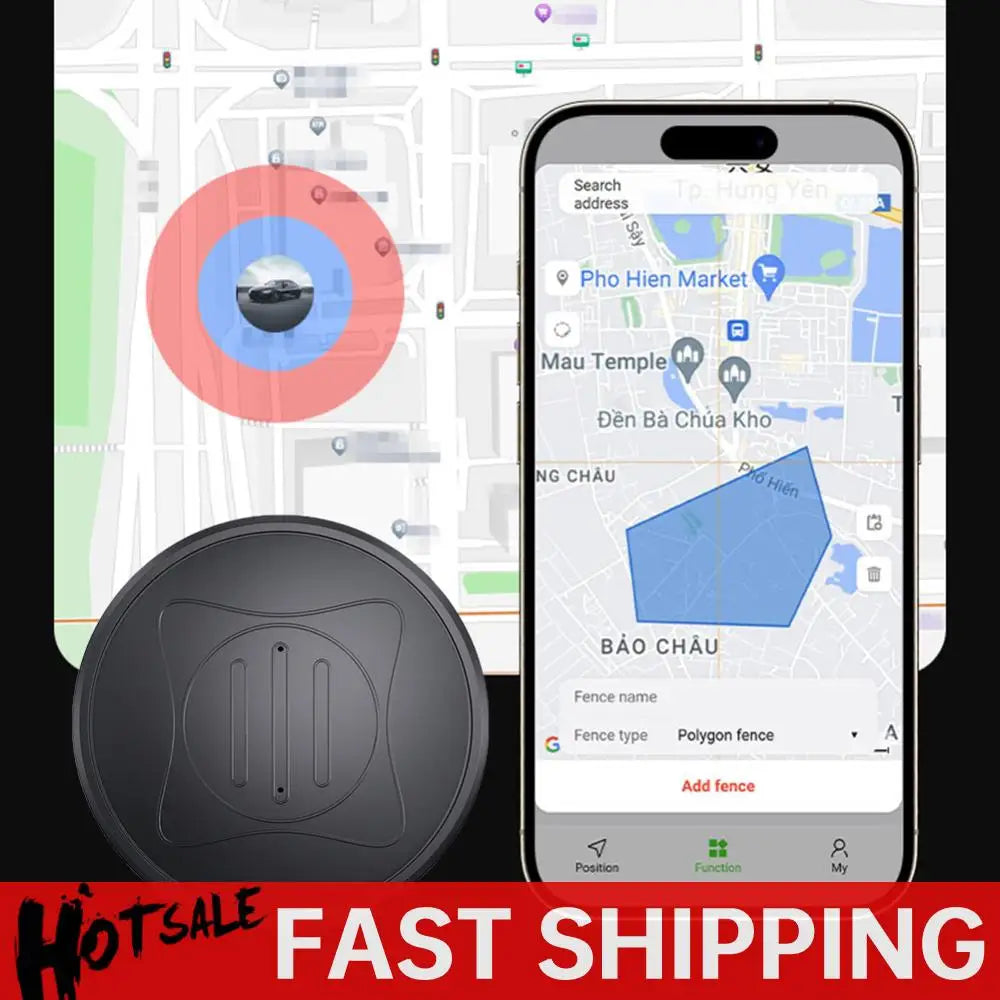 Location Tracker Magnetic Real-Time Locator Mini Tracking Device Pet Vehicle Lost Tracker Pet Kids Bag Wallet Tracking