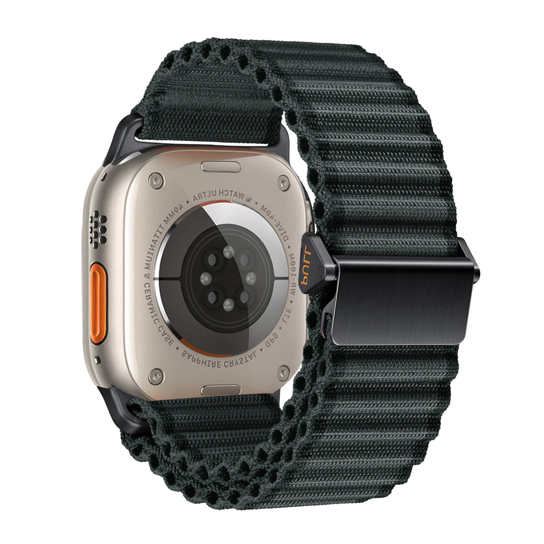 Nylon Straps for Apple Watch Ultra 2 Band 49mm 44mm 45mm 46mm 42mm Alpine Loop correa bracelet iWatch series 10 9 7 8 6 se Bands