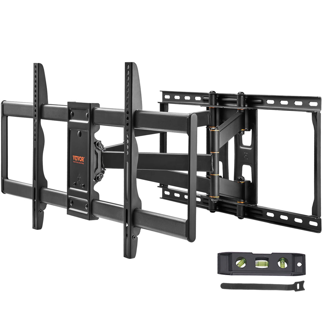VEVOR Full Motion TV Mount Fit for Most 26-90in TVs Swivel Tilt Horizontal Adjustment TV Wall Mount Bracket W/ Articulating Arms