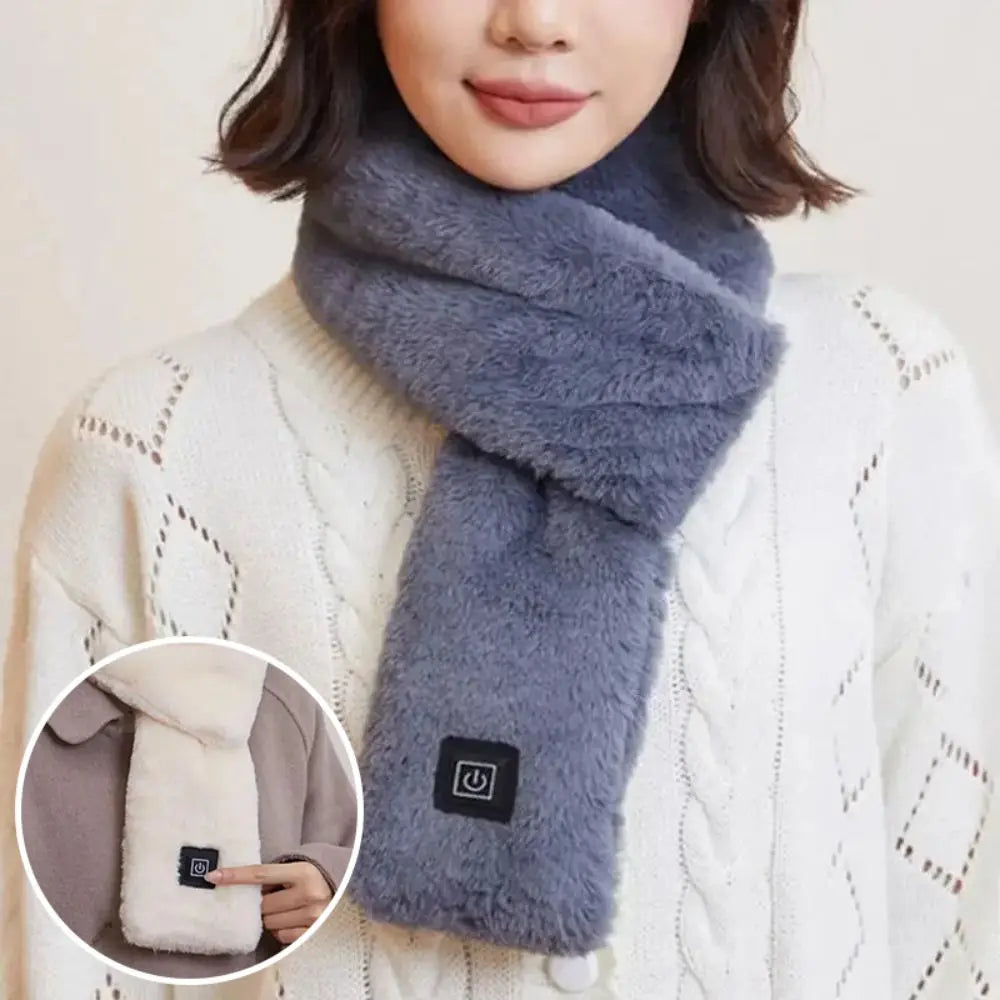 Protection Plus Velvet Scarf Heated Winter Neck Scarf Neck Warm Scarf Warming tools Smart Heating Scarf Neck Cover